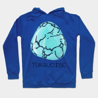 Turquoise Crystal December Birthstone Hoodie